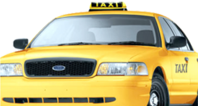 Yellow Cab Taxi Pakistan Clipart - Large Size Png Image - PikPng