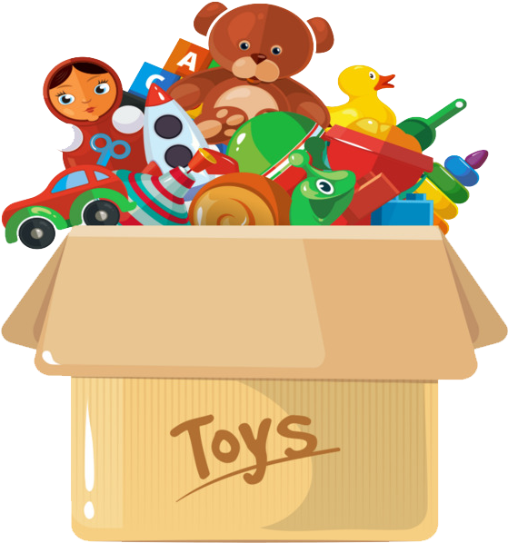 Download Donate Png Photo - Box Of Toys Png Clipart Png Download - PikPng