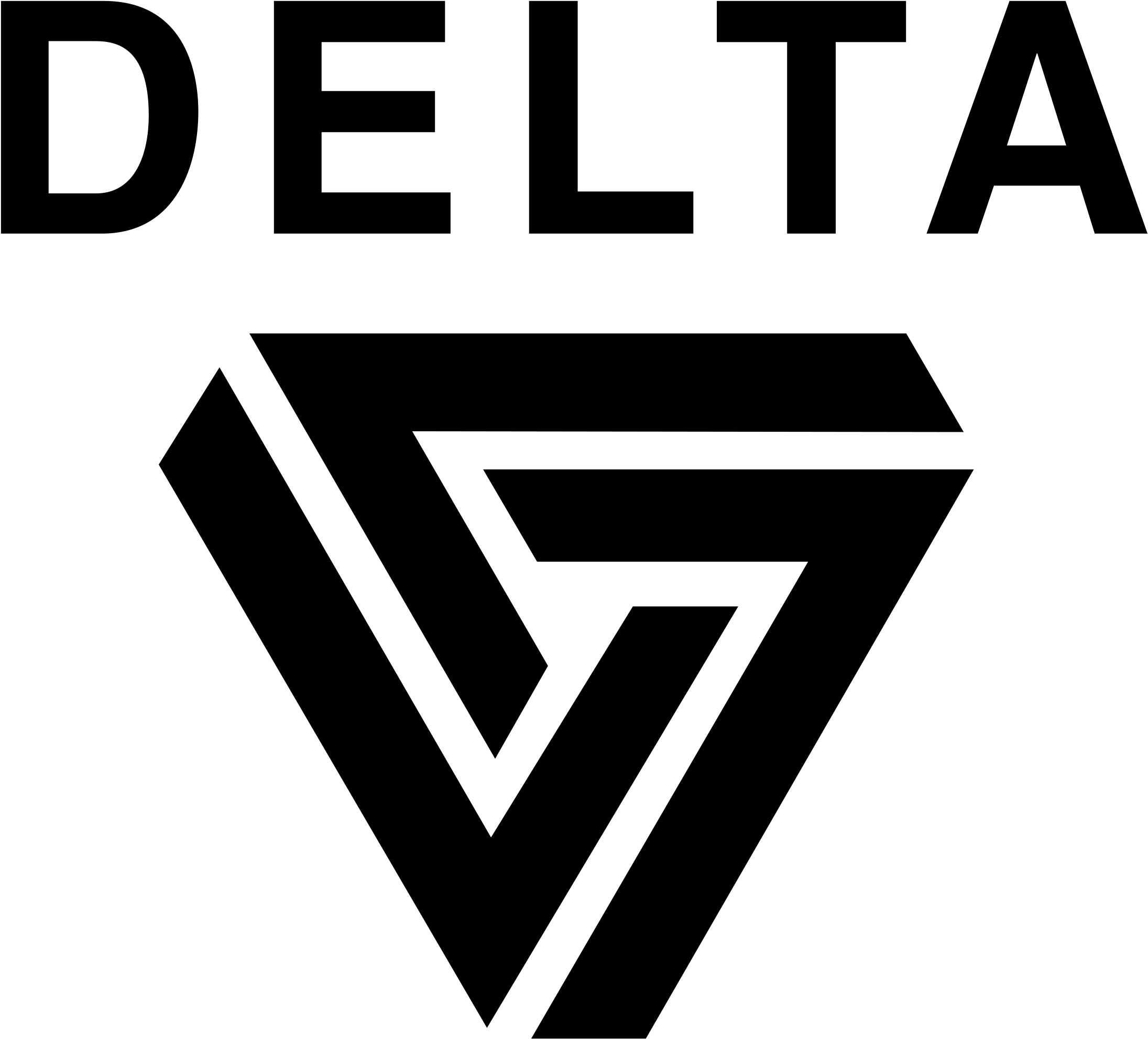 Delta Logo Png Transparent - Delta Vector Clipart (2191x1983), Png Download