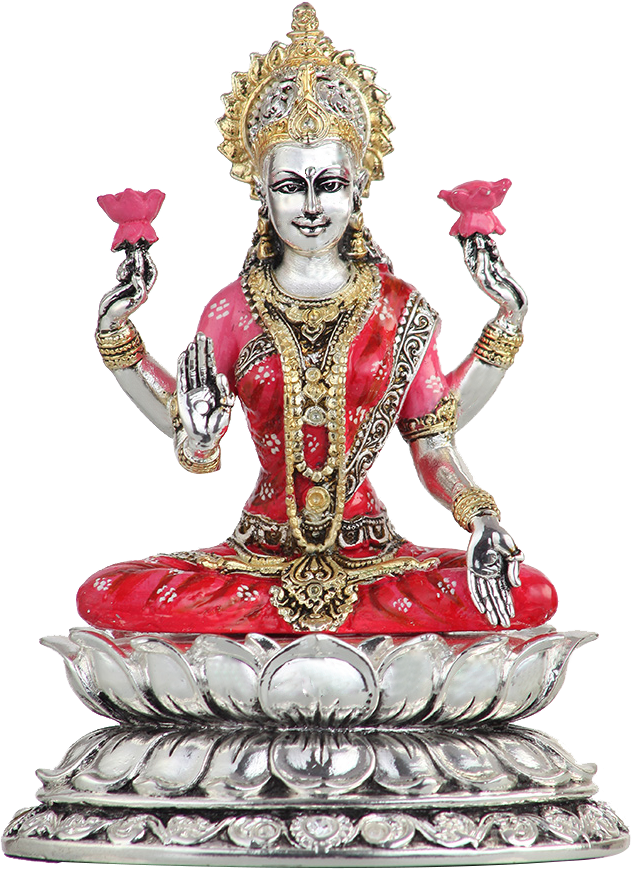 Mahalakshmi - Statue Clipart - Large Size Png Image - PikPng