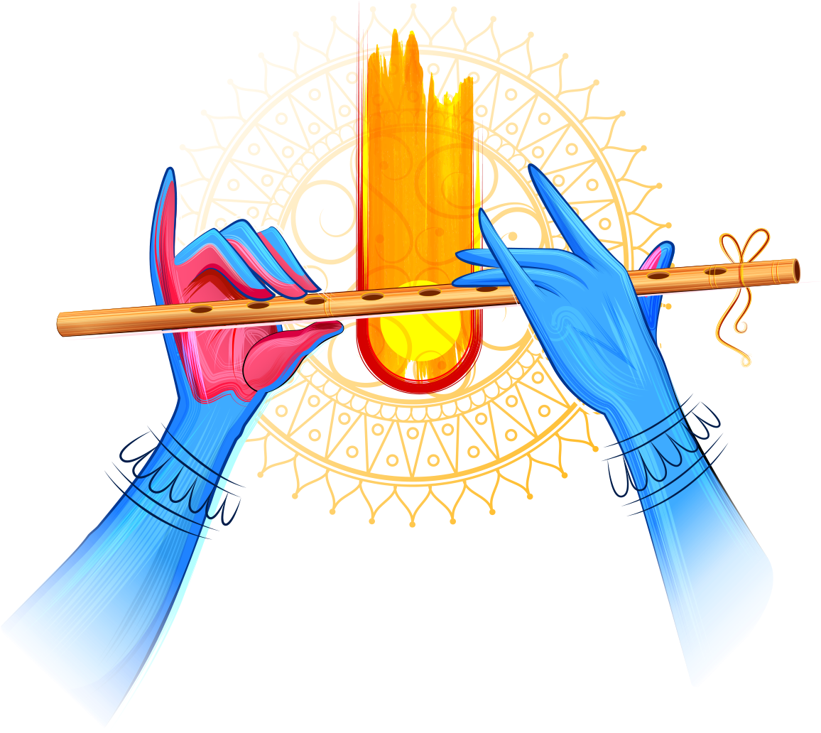 Download - Janmashtami New Clipart - Large Size Png Image - PikPng