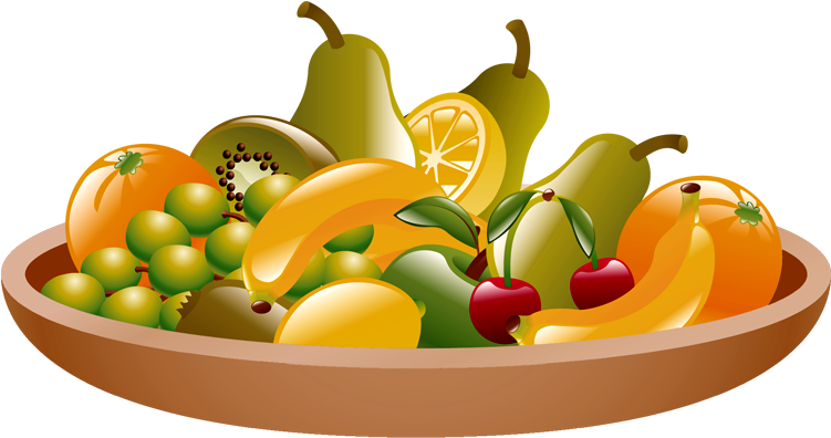 750 X 422 8 Bowl Of Fruits Clipart Png Download Large Size Png Image Pikpng