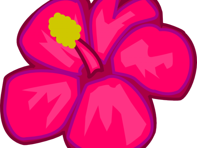 Hawaiian Flower Clipart Flower Clip Art Hd Png Download Large