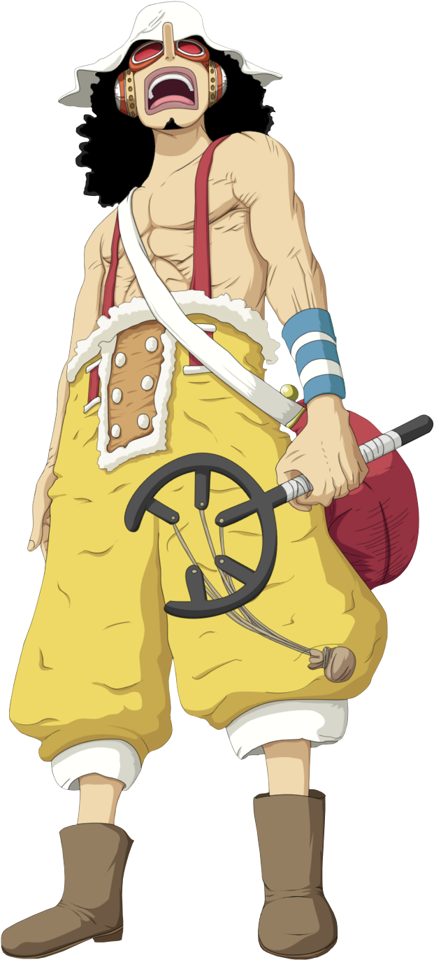 Usopp One Piece Clipart - Large Size Png Image - PikPng