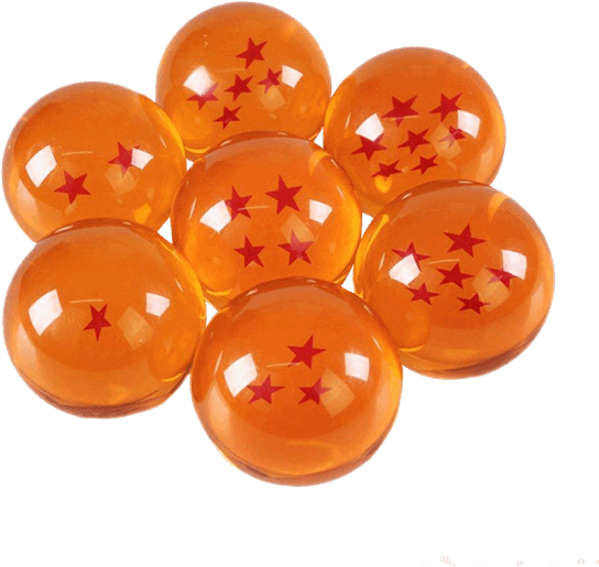 Download 1 Of - Dragon Ball Z Balls Set Clipart Png Download - PikPng