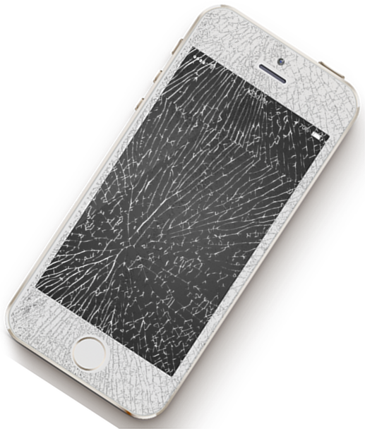 Cracked Iphone Png Clipart Large Size Png Image Pikpng