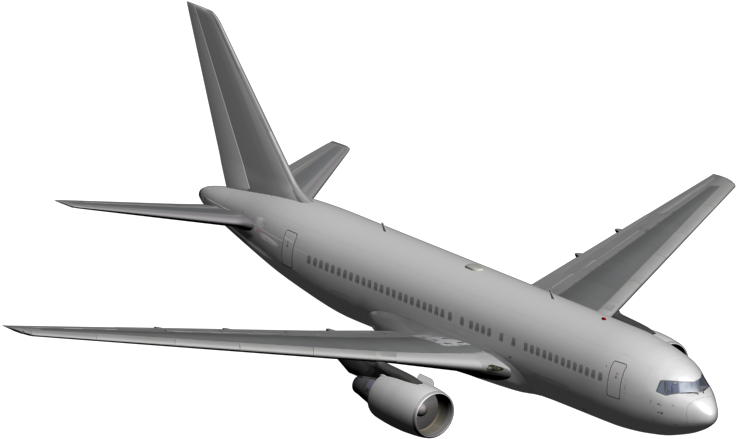 Add For Comparison - Boeing 767 Clipart - Large Size Png Image - PikPng