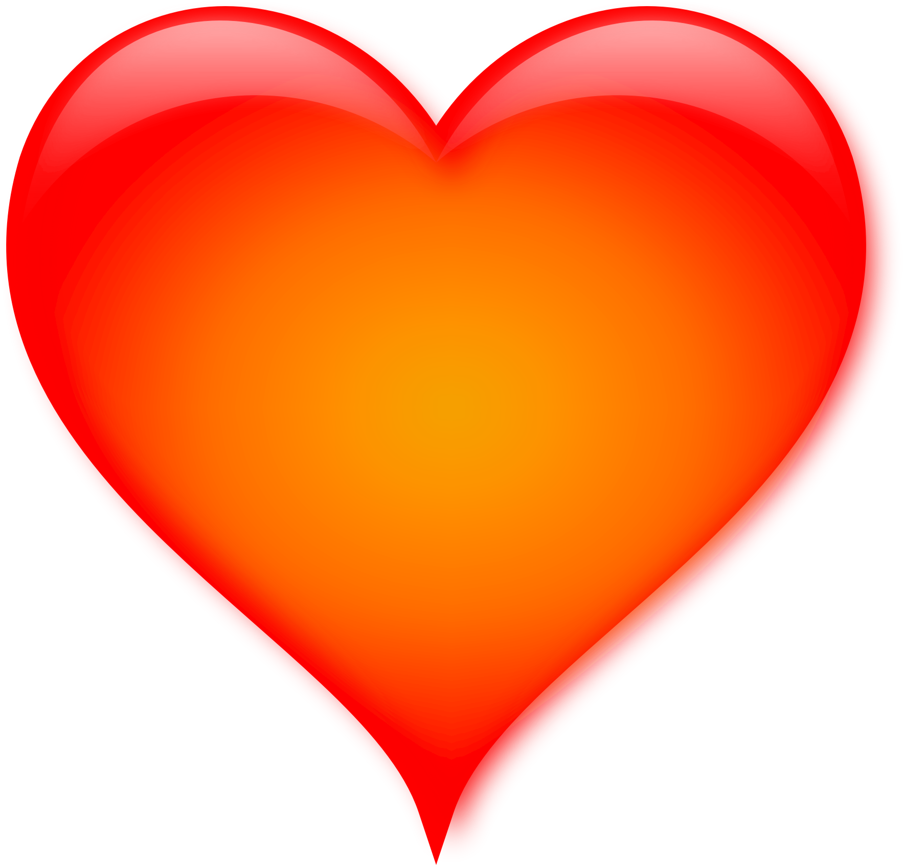 Big Image Shiny Heart Clipart Png Download Large Size Png Image