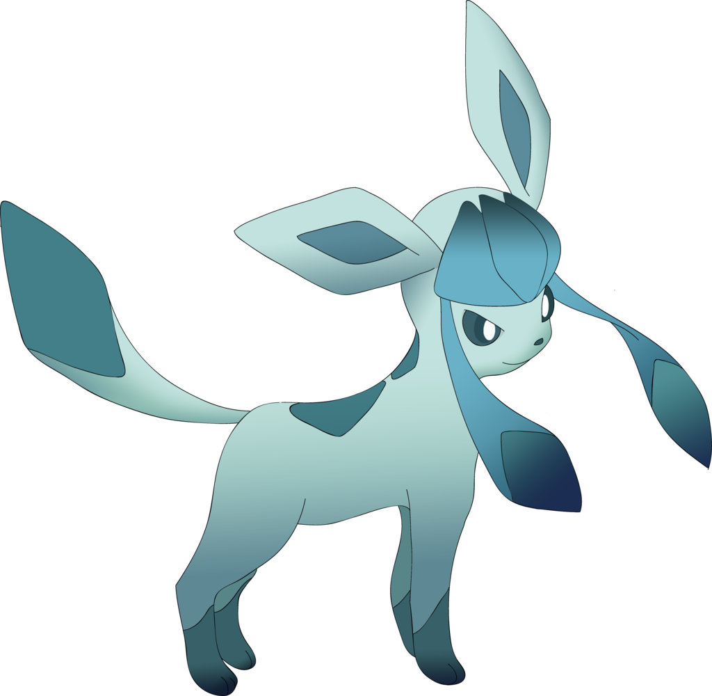 Glaceon - Pokemon Glaceon Clipart - Large Size Png Image - PikPng