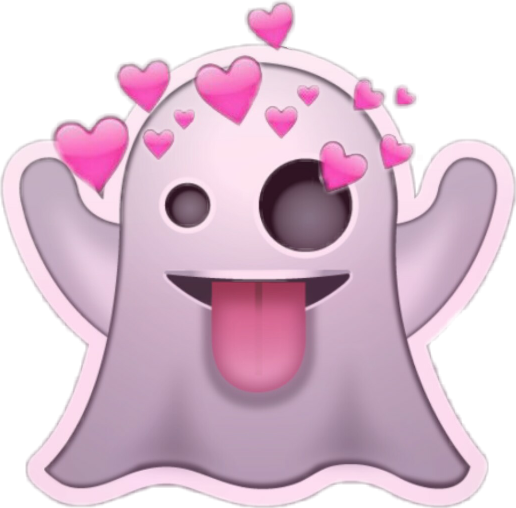 Emoji Sticker - Ghost Emoji Clipart - Large Size Png Image - PikPng