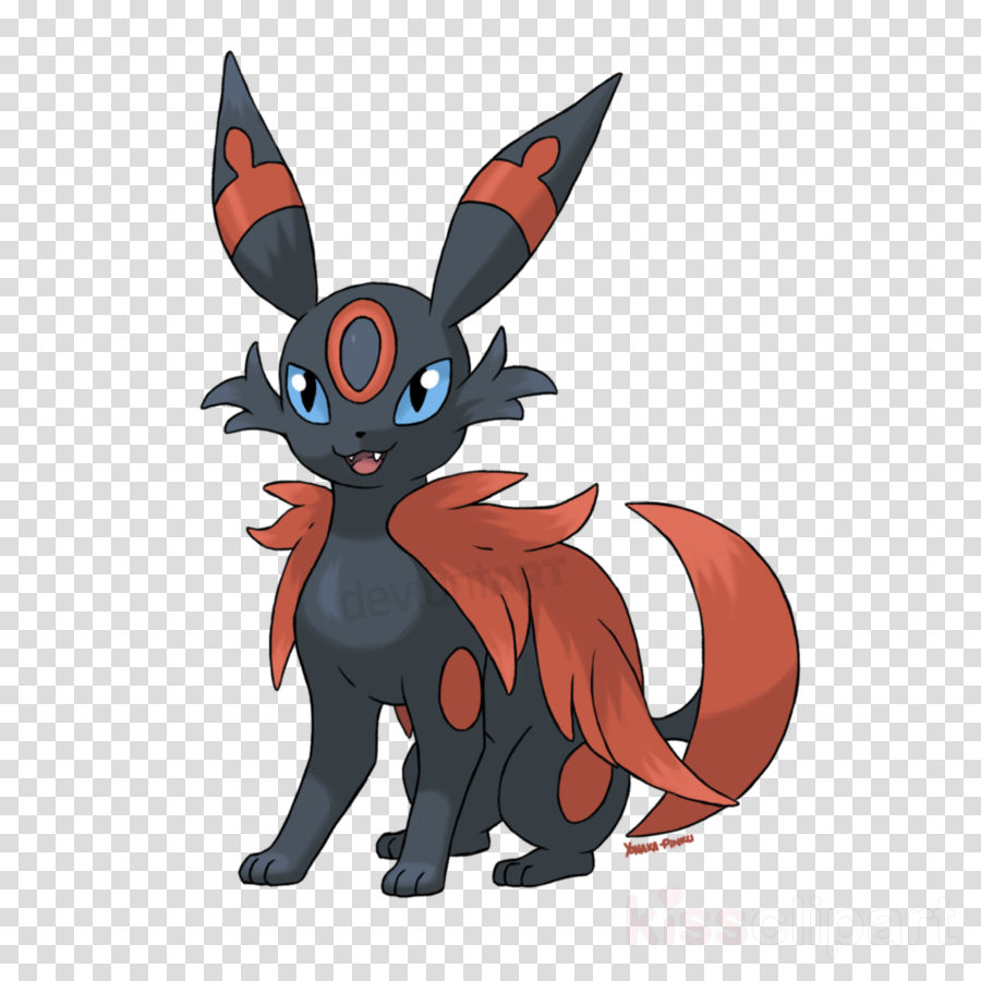 Free: Pokémon X and Y evolutionary line of Eevee Umbreon, Evee transparent  background PNG clipart 