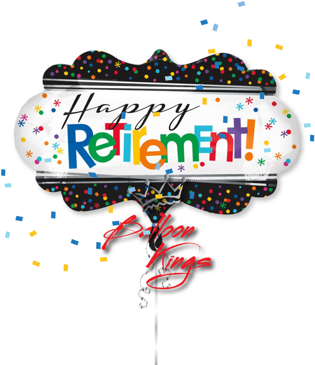 Happy Retirement Marquee Clipart Large Size Png Image Pikpng