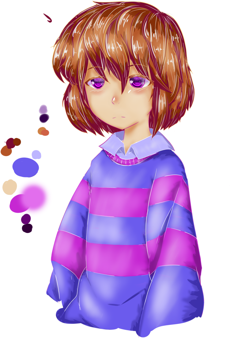 Frisk - Cartoon Clipart (956x1280), Png Download