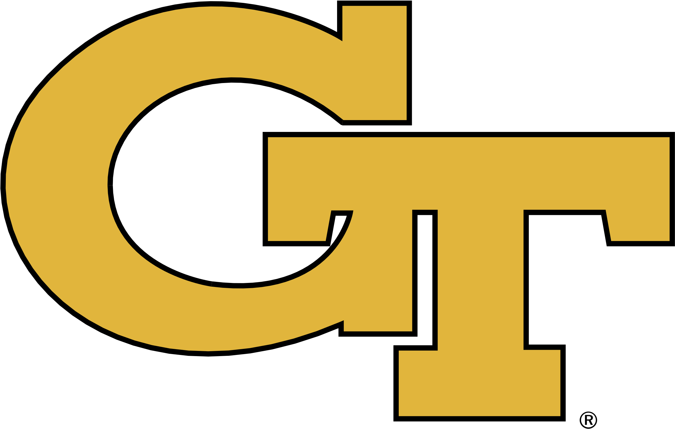 Georgia Tech Yellow Jackets Logo Png Transparent - Georgia Tech College ...