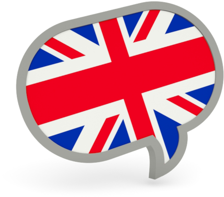 Uk Flag Speech Bubble Clipart - Large Size Png Image - PikPng