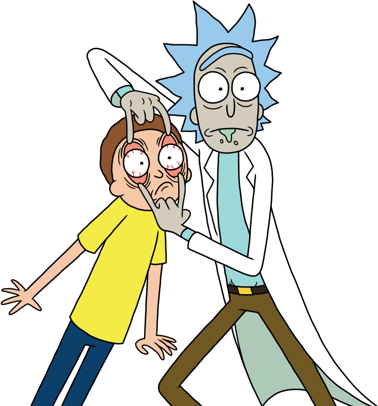 Multiplatform By Design - Rick And Morty Png Clipart - Large Size Png ...