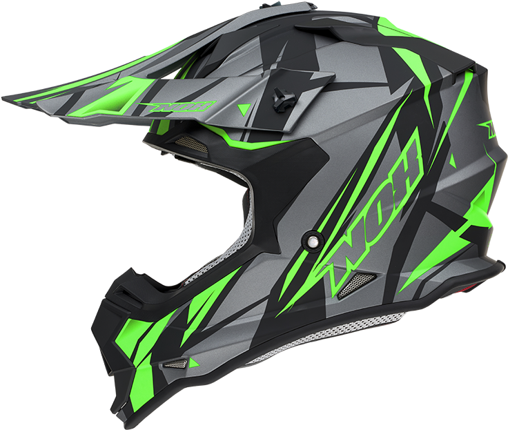 Nox Motocrosshelm N632 Matt ? Clipart - Large Size Png Image - PikPng