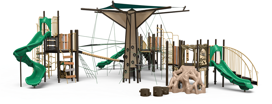 Branch Out™ - Playground Clipart (1093x454), Png Download