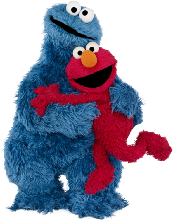 Elmo And Cookie Monster Elmo Clipart Large Size Png Image Pikpng