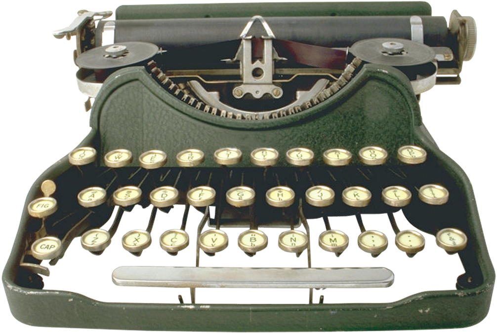 Typewriter Png Clipart - Large Size Png Image - PikPng