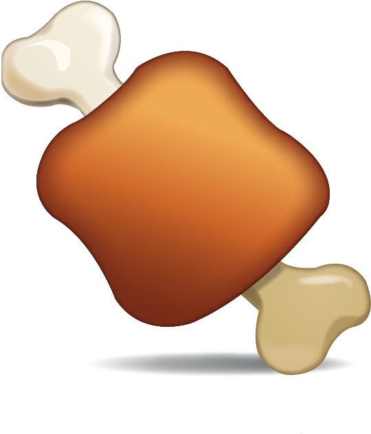 Picture Bone Transparent Emoji Clipart - Large Size Png Image - PikPng