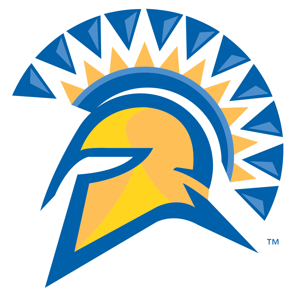 Spartan Head Clip Art San Jose State Athletics Logo Png Download Large Size Png Image Pikpng