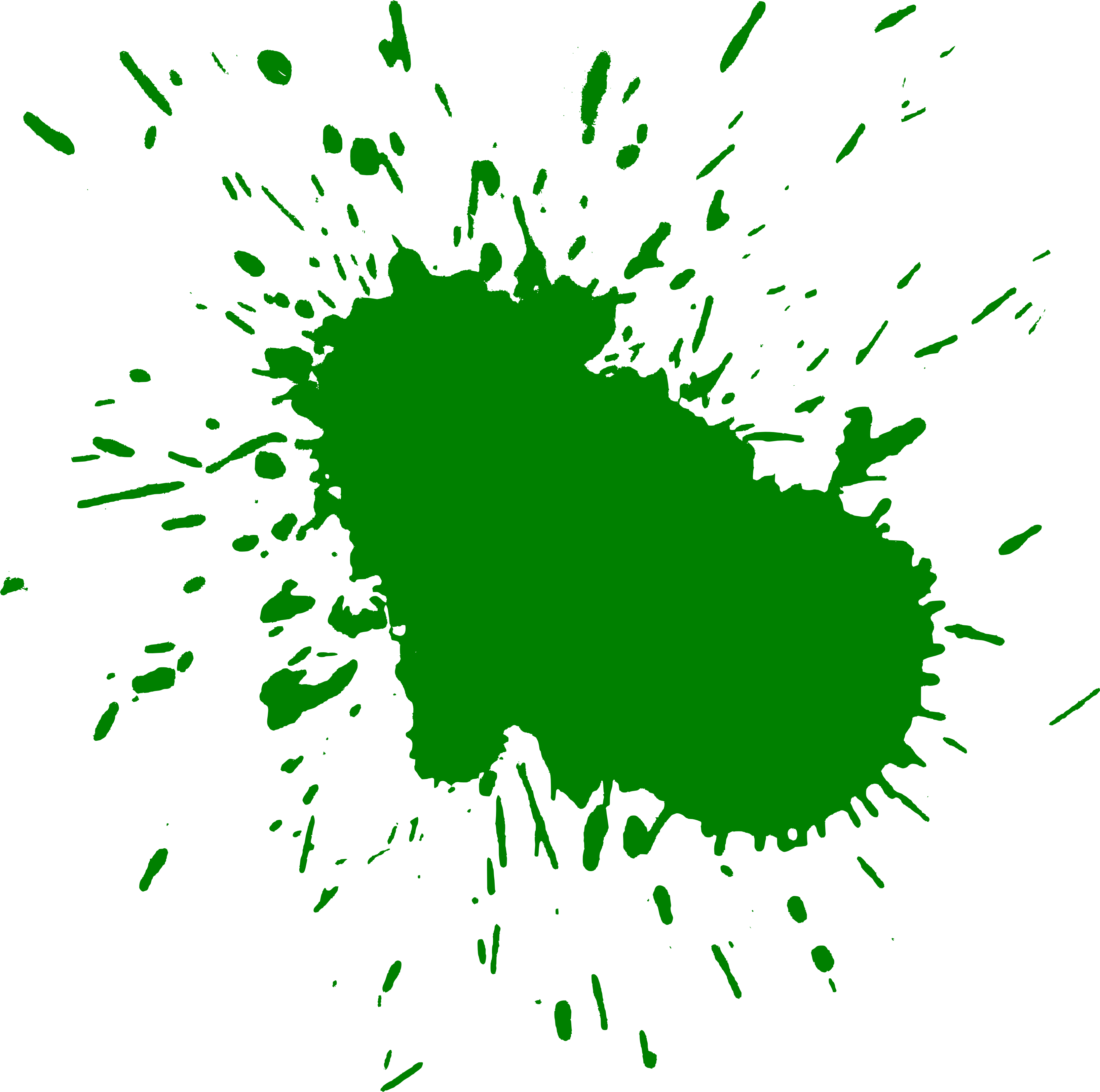 Download Transparent Green Paint Splatter - Green Paint Splat Png ...