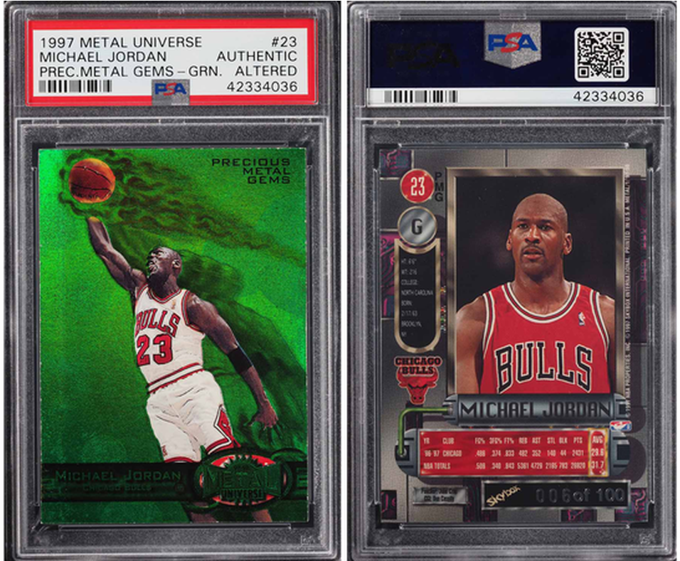 'holy Grail' Michael Jordan Card Sells For $350,100, - Nba Cards ...