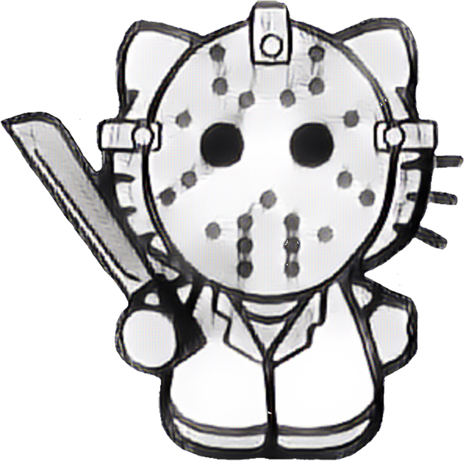 Download Horror Gore Movie Jason Mask Killer Blood Hk Hellokitty