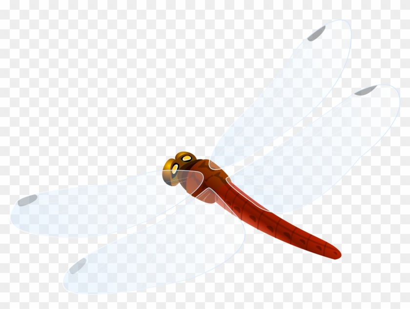 Red Dragonfly Png Clipart - Hunting Knife Transparent Png (#3837) - PikPng