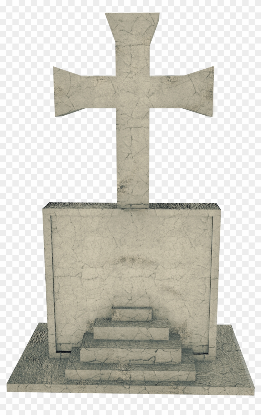 Cross, Illustration, Gravestone, Cemetery, Religion, - Cross Gravestone Clipart