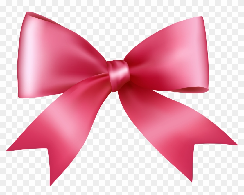 Pink Bow Transparent Png Clip Art Image