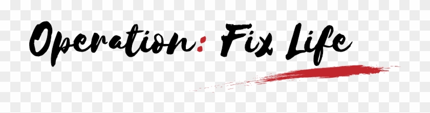 Fix Life - Calligraphy Clipart