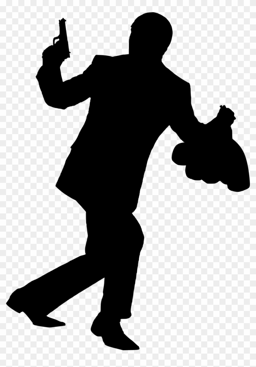 Crime Silhouette Clipart (#104662) - PikPng