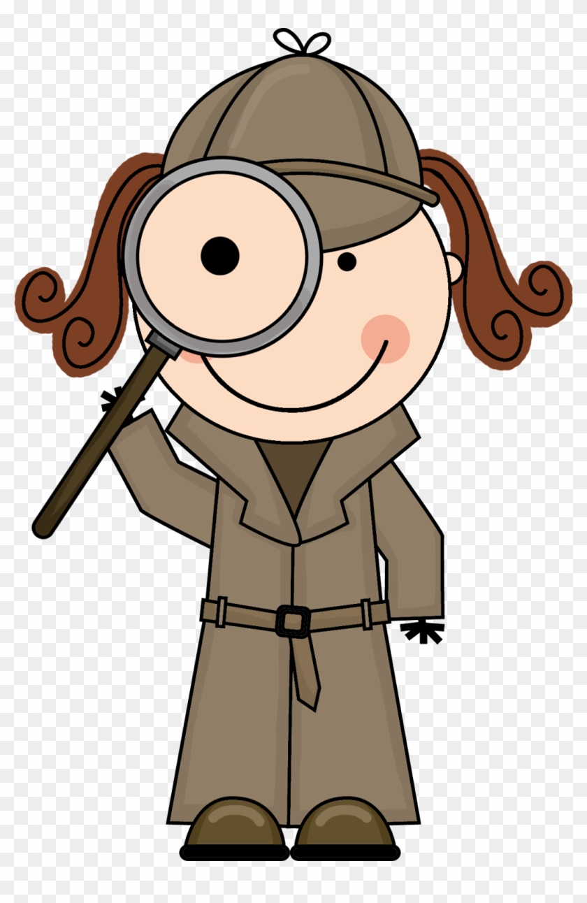 Clipart Royalty Free How Early Can Dyslexia Be Diagnosed - Girl Detective Clipart - Png Download