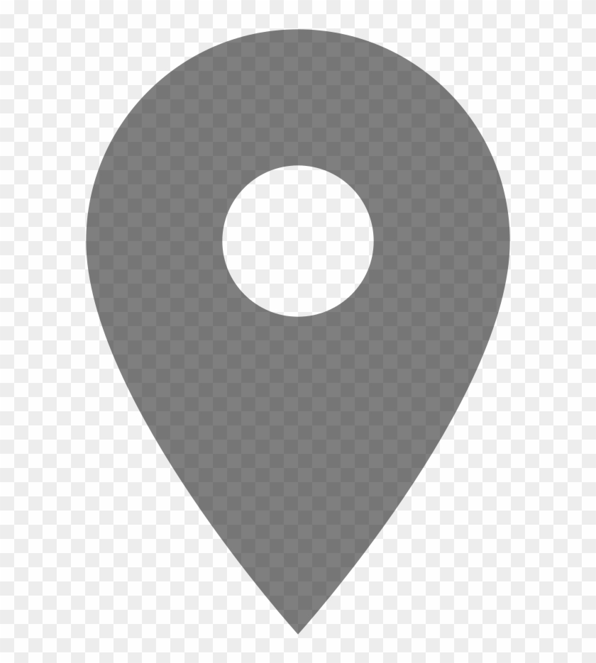Location - Address Icon Grey Png Clipart