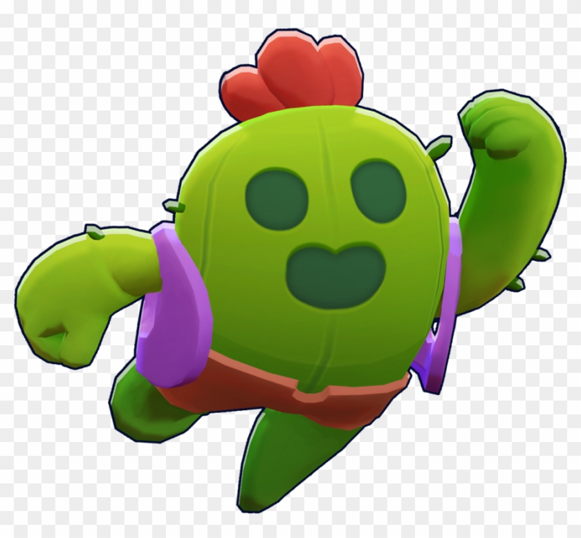 Spike - Leon Brawl Stars Png Clipart (#1106782) - PikPng