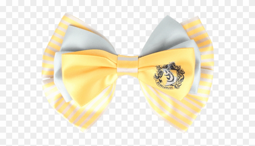 Hufflepuff Hair Bow - Hufflepuff Bow Tie Clipart