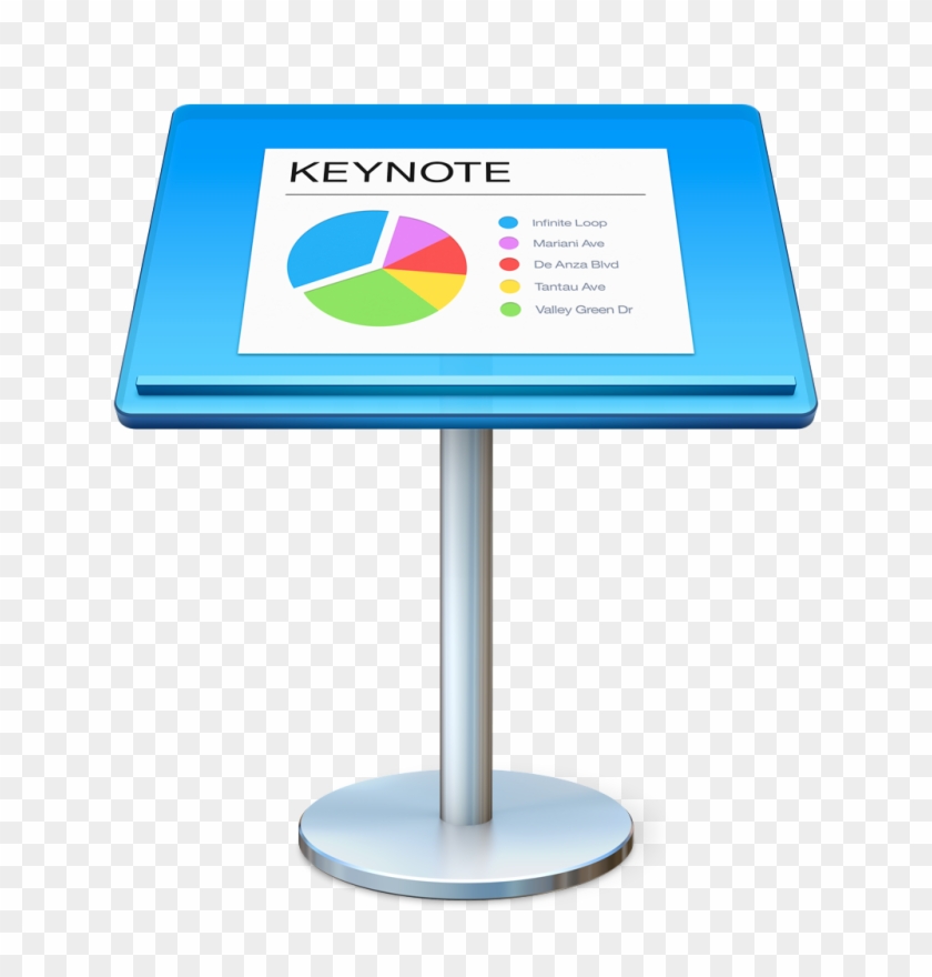 Download Keynote Icon - Apple Keynote Logo Clipart Png Download - PikPng