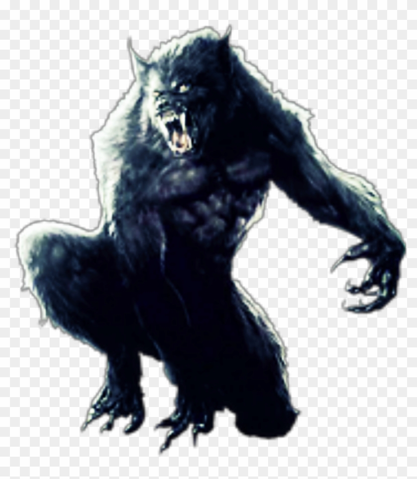 Werewolf Sticker - Transparent Background Werewolf Png Clipart ...