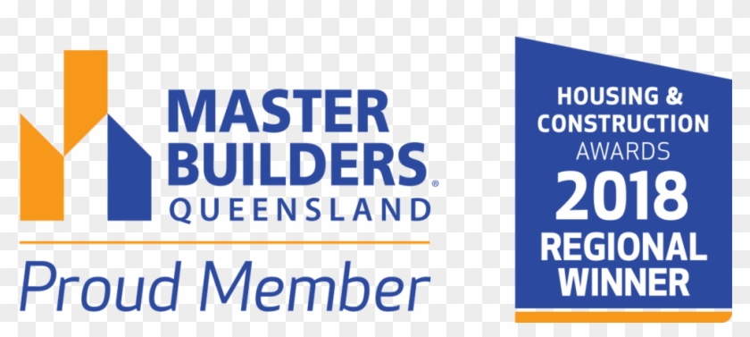 H&c 2018 Regional Winner Logo Transparent - Master Builders Australia Clipart