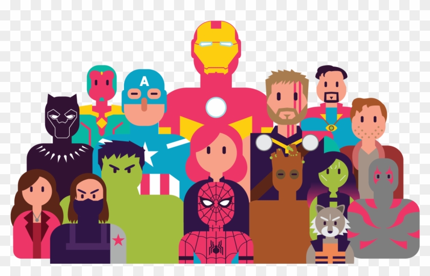 Everything That's Happened Leading Up To 'avengers - Avengers: Infinity War Clipart #128868