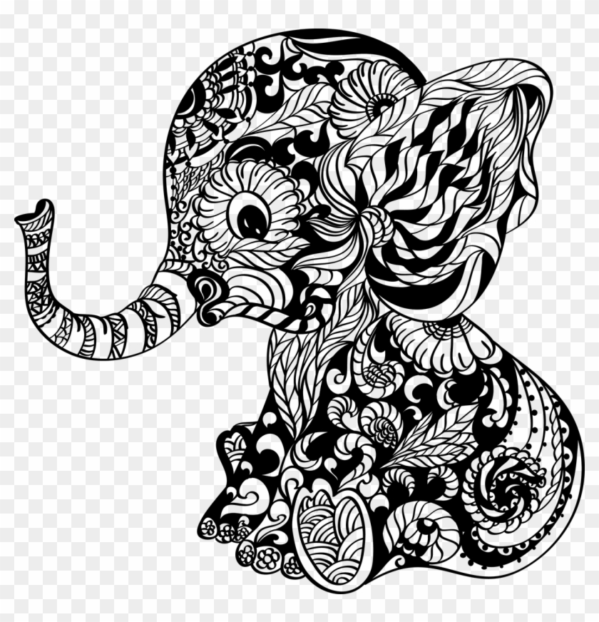 Free Free 113 Mandala Elephant Svg SVG PNG EPS DXF File