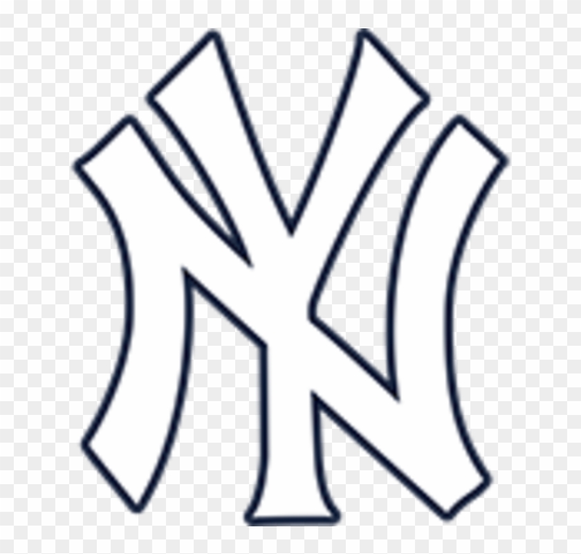 New York Yankees Logo Png - New York Yankees Logo White Clipart