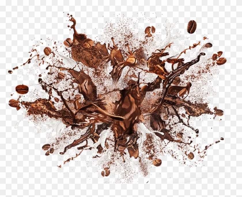 Natural Coffee Flavors - Iced Coffee Splash Png Clipart (#136991) - PikPng.