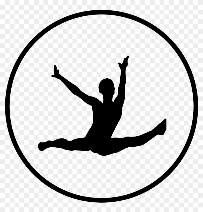 Gymnastics Gymnastics Logo Clipart 1396847 Pikpng