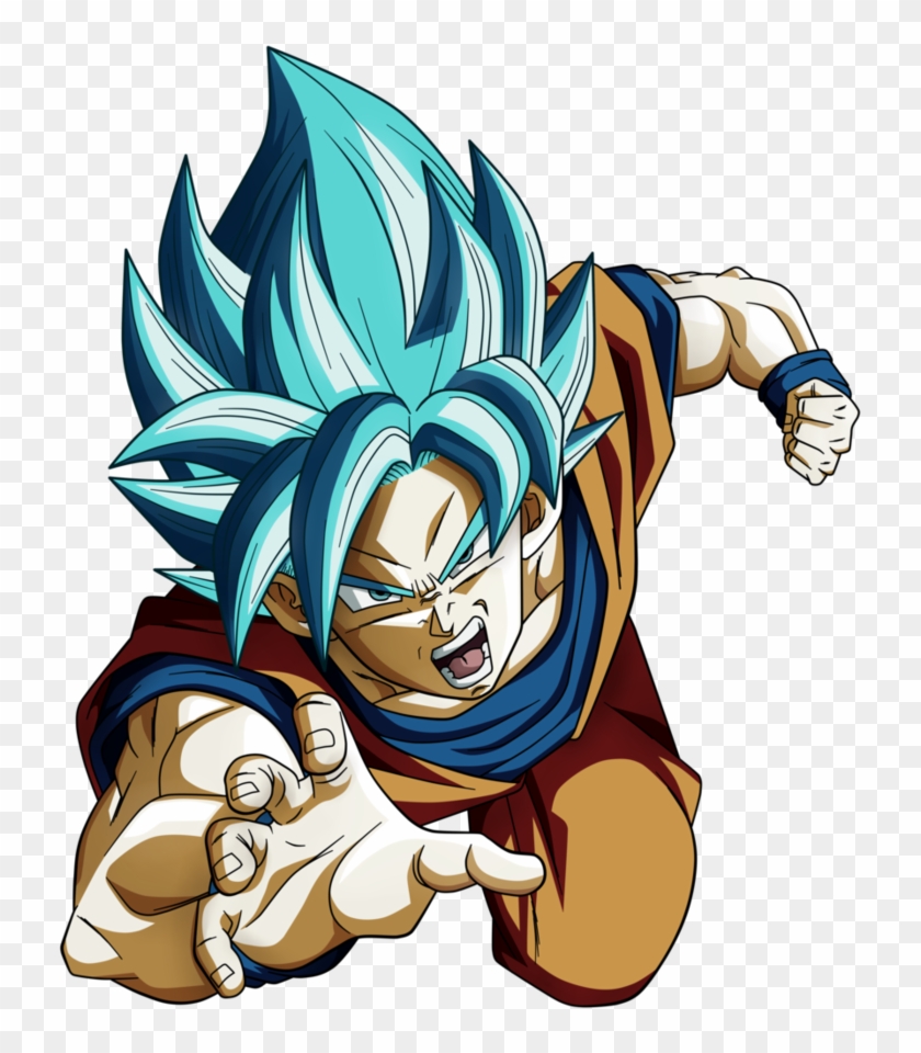 28 Apr - Goku Super Saiyan Blue Png Clipart (#1399093) - PikPng