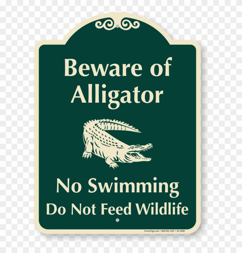 Beware Of Alligator - Beware Of Dogs Clipart (#1423767) - PikPng