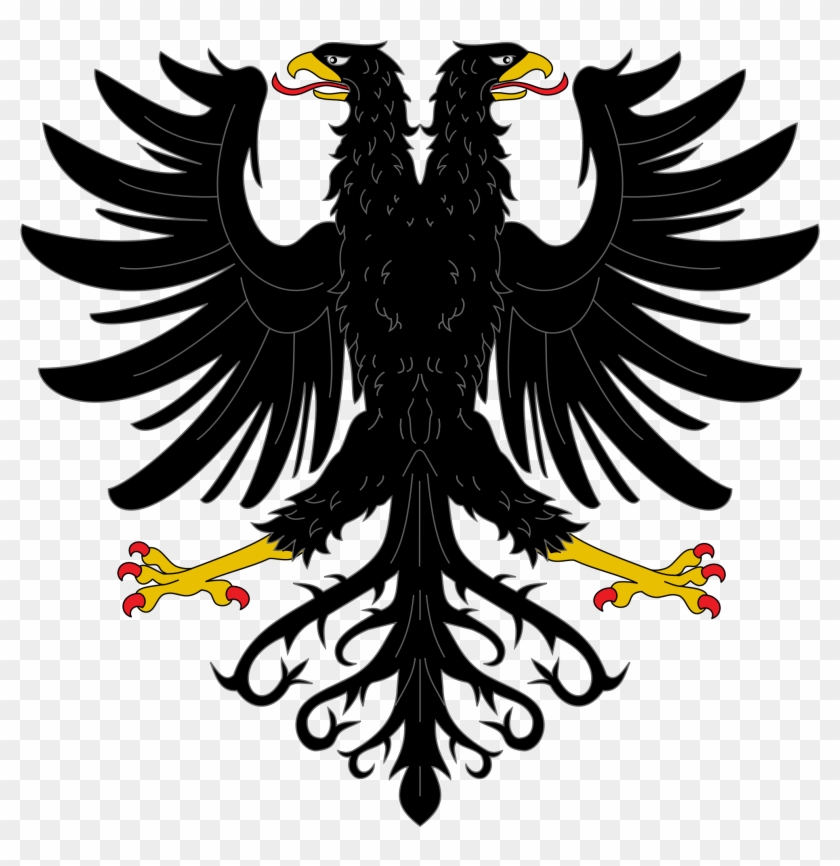 Open - Free Clip Art Double Headed Eagle - Png Download (#1446307) - PikPng