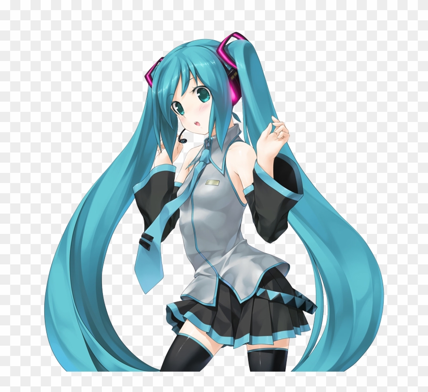 Hatsune Miku Transparent Png - Hatsune Miku Png Clipart (#1495621) - PikPng